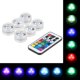 thumbnail image 5 of leyfeng Mini LED RGB Luz sumergible Lámpara colorida Luz de vela subacuática IP68 Resistencia al agua con control remoto, 5 of 8