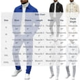 thumbnail image 4 of Zenithor Men's 2 Piece Outfits Winter Warm Long Sleeve Button-Up Shirts and Elastic Waist Cargo Pants Set for Commute Casual S-3XL, 4 of 7