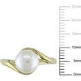 thumbnail image 2 of Everly Women's Cultured Pearl 10k Yellow Gold Ring, 2 of 6