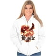 thumbnail image 3 of Urban Streetwear Hustle Bald Eagles Zip Up Hoodie Men's Women's Brisco Brands S, 3 of 5