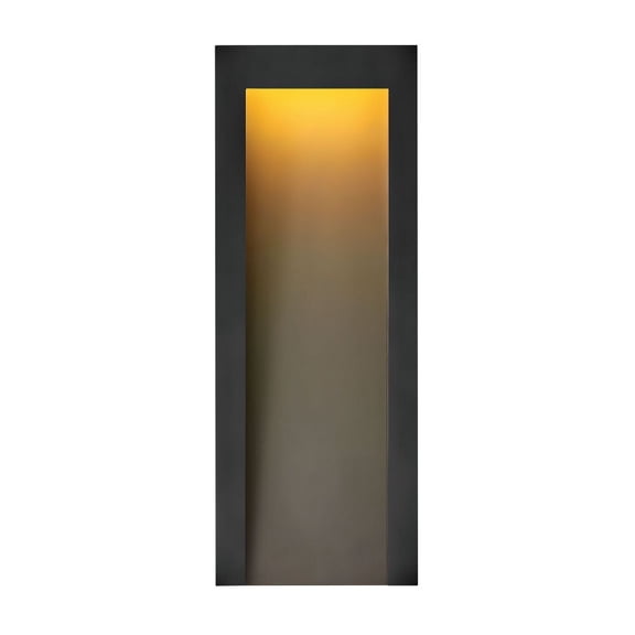 2145TK Hinkley Lighting Taper - 11W LED Large Outdoor Wall Lantern in Modern Style - 9 Inches Wide by 24 Inches High-Textured Black Finish