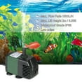 thumbnail image 4 of Bomba de agua sumergible de 1500 l/h y 25 W para acuarios, fuentes de sobremesa y estanques, 4 of 8
