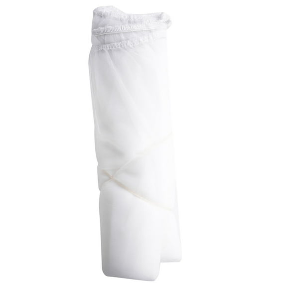40 Pack Strainer Bag, 5 Gallon Paint Strainer with Elastic Top Opening White Fine Mesh Filters Bag for Paint Gardening