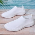 thumbnail image 4 of Women's Walking Shoes - Tennis Athletic Casual Gym Slip-On Lightweight Sneakers, 4 of 6
