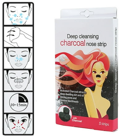 Activated Charcoal Nose Strip Designed To Unclog Pores And Lift Away Unwanted (Best Way To Unclog Nose)