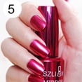 thumbnail image 1 of HEVIRGO 18ml Lasting Solid Color Metallic Mirror Effect Nail Art Polish Varnish Decor, 1 of 10
