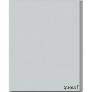 10 Pack Blank Mylar Sheets (8.5″ x 11″) for Stencil Making – for cutting  your own stencils!