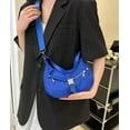 thumbnail image 2 of Kukuzhu Shoulder Bag for Women Fashion Buckle Hobo Handbags Nylon Clutch Purse Casual Crossbody Bag, 2 of 8