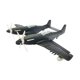 thumbnail image 1 of Adornos coleccionables de Double Fighters hechos a mano / 48 aviones de simulación para la vida negro, 1 of 9