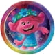 thumbnail image 2 of Platos de Fiesta Trolls World Tour Multicolor Diseño Prismático para Niños, 2 of 2