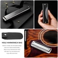 thumbnail image 2 of 2 Pcs Étuis Portables pour Harmonica Protecteurs Accessoires Musiciens (Noir), 2 of 9