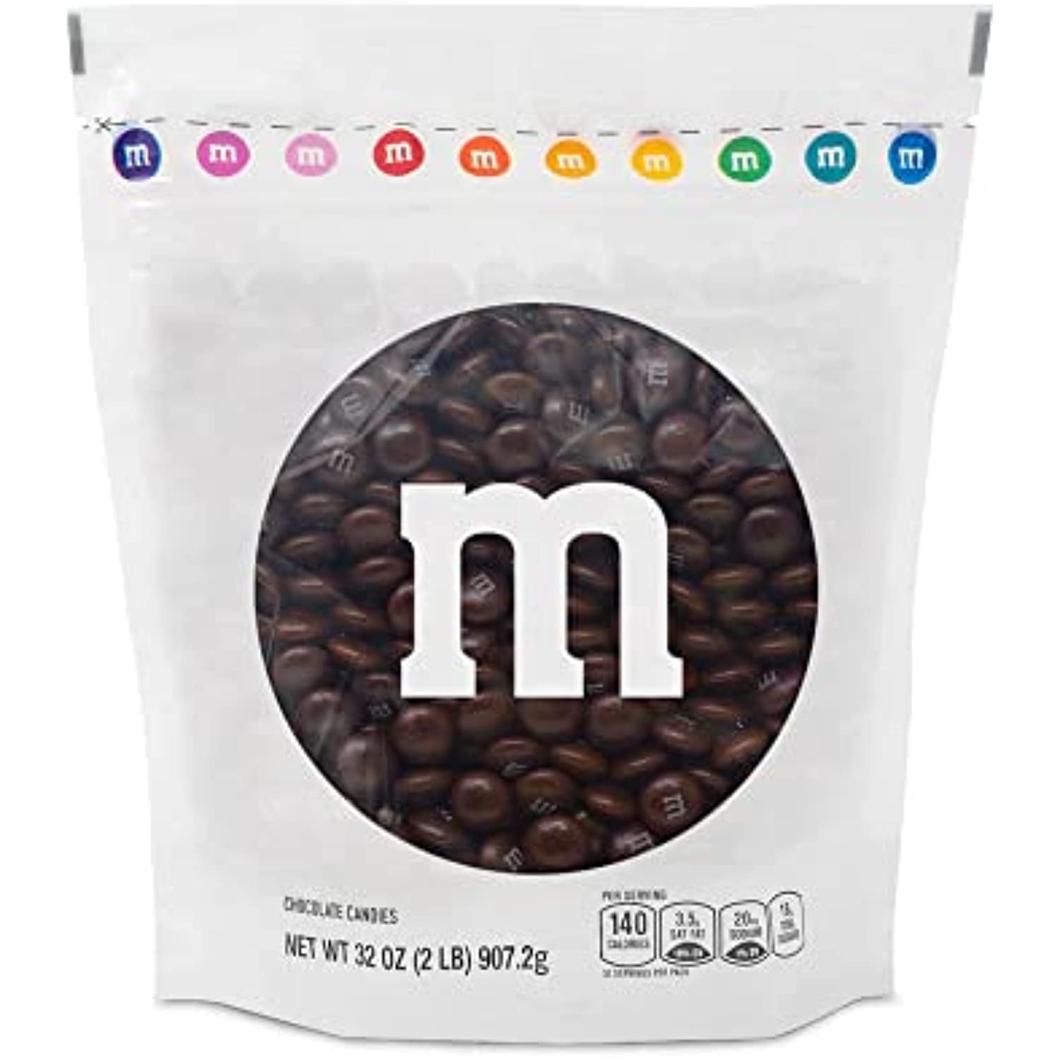 Sale! My M&M's Chocolate Candies Brown 1 LB (453g)