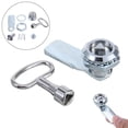 thumbnail image 3 of Gas Meter Cam Lock & Key Gas Electric Meter Door Cabinet Box Locker GX B99C Q4K1, 3 of 7