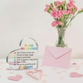 thumbnail image 3 of Mrs and Mrs Wedding Gifts, I Love You Gifts for Her Him, Newlywed Present Lesbian Couple Bridal Shower Gifts, Pride Newlywed Engagement Gifts for LGBT Friends, Romantic Gifts for Her 4x4 inch, 3 of 7