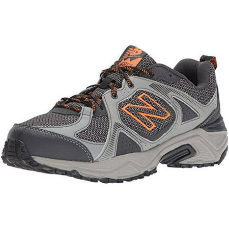 New Balance Men's 481V3 Cushioning Trail Running Shoe, Grey, 10.5 4E