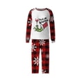 thumbnail image 3 of Pijamas navideños a juego Grinch - TKing Fashion 2024 Nuevos conjuntos de pijamas navideños familiares a juego Grinch, pijamas navideños navideños para parejas, adultos y niños, 6 Años, 3 of 4