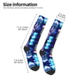 thumbnail image 5 of Balery Transparent Jellyfishes Fun Novelty Socks Men'S Women'S Crew Socks Funny Crazy Novelty Socks Quirky And Cool Socks, 5 of 9