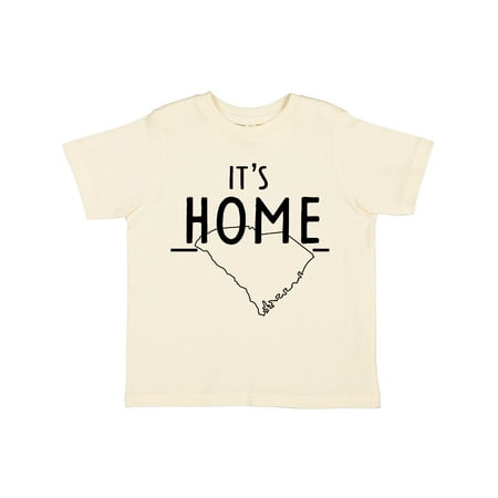 

Inktastic It s Home- State of South Carolina Outline Gift Toddler Boy or Toddler Girl T-Shirt