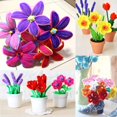 thumbnail image 4 of Anvin - Limpiadores de tuberías de 100 piezas de tallos de chenilla de 10 colores para manualidades,, 4 of 6