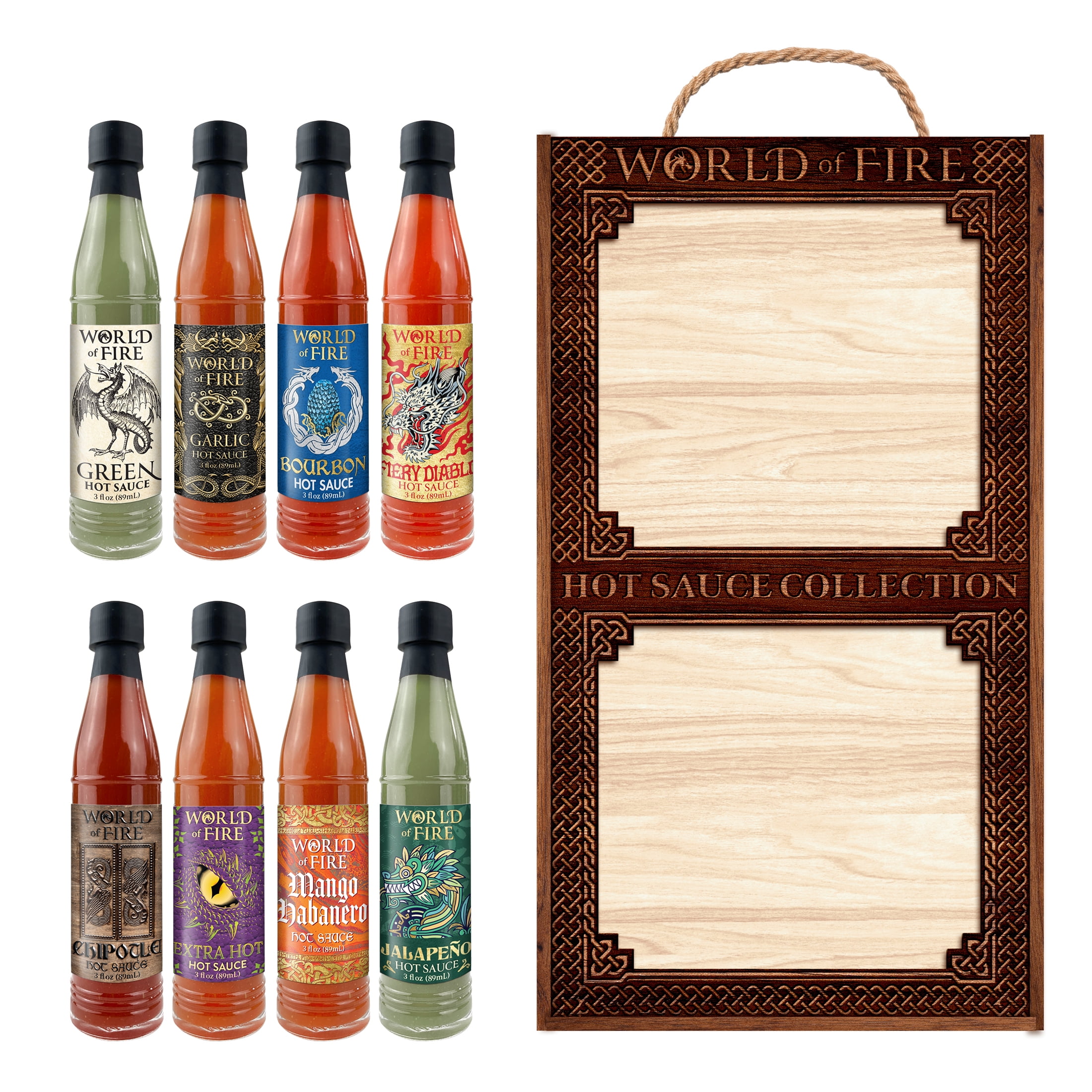 World of Heat Hot Sauce Crate Gift Sets