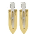 thumbnail image 2 of Electroplating Hairpin Hair Styling Accessory Hair Clip 2pcs Beautiful For Daily Makeup Styling Clips Hair Modeling Skin Caring Gold, 2 of 8