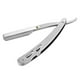 thumbnail image 2 of Navaja cortadora plegable de acero inoxidable, manual, retro, plegable, para recortar barba, para peluquero, cejas, 2 of 12