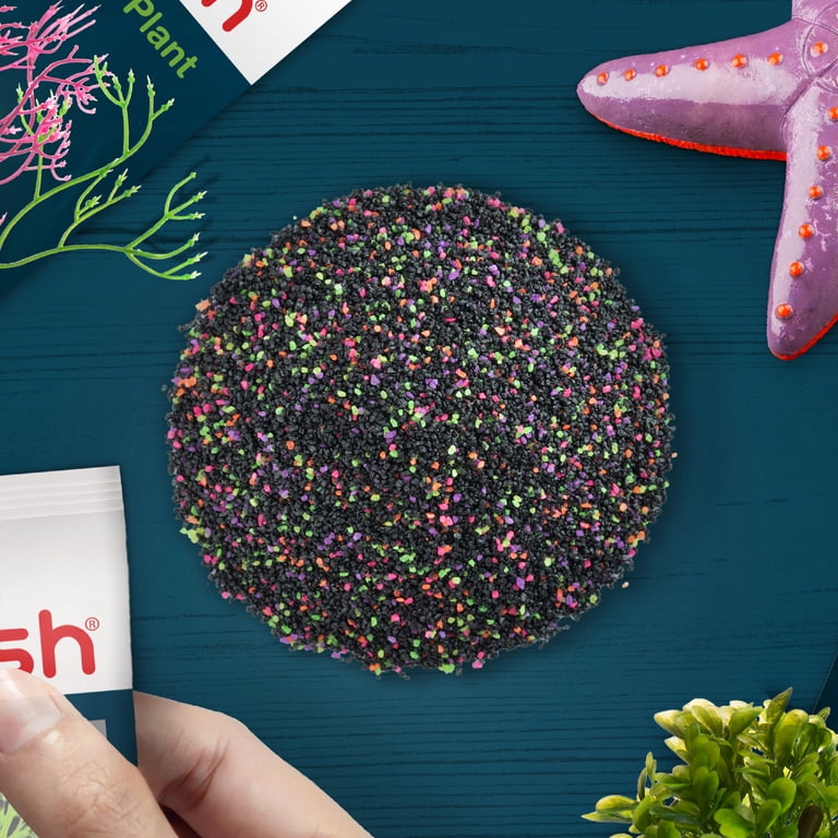 GloFish Aquarium Sand, Black With Highlights, 5 lb photo 3