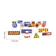 thumbnail image 3 of Play Mat English Road Signs 18Pcs Children Traffic Education Toy, 3 of 4
