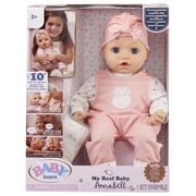 Baby Born My Real Baby Doll Annabell, Blue Eyes: Realistic Soft-Bodied Doll, Kids Ages 3+