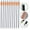 Orange, variant on YouLoveIt 20inch 12pcs Hunting Archery Carbon Arrow Crossbow Bolts Crossbow Bolts Carbon Arrow Hunting Archery Replaced Arrowhead Tip Hunting Arrows for Crossbow Shooting Hunting