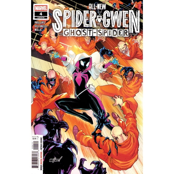 All-New Spider-Gwen: The Ghost-Spider #4 VF ; Marvel Comic Book