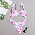 thumbnail image 1 of WREESH Summer Swimsuit Female Two-Piece Bikini Concise Swimsuit, 1 of 7