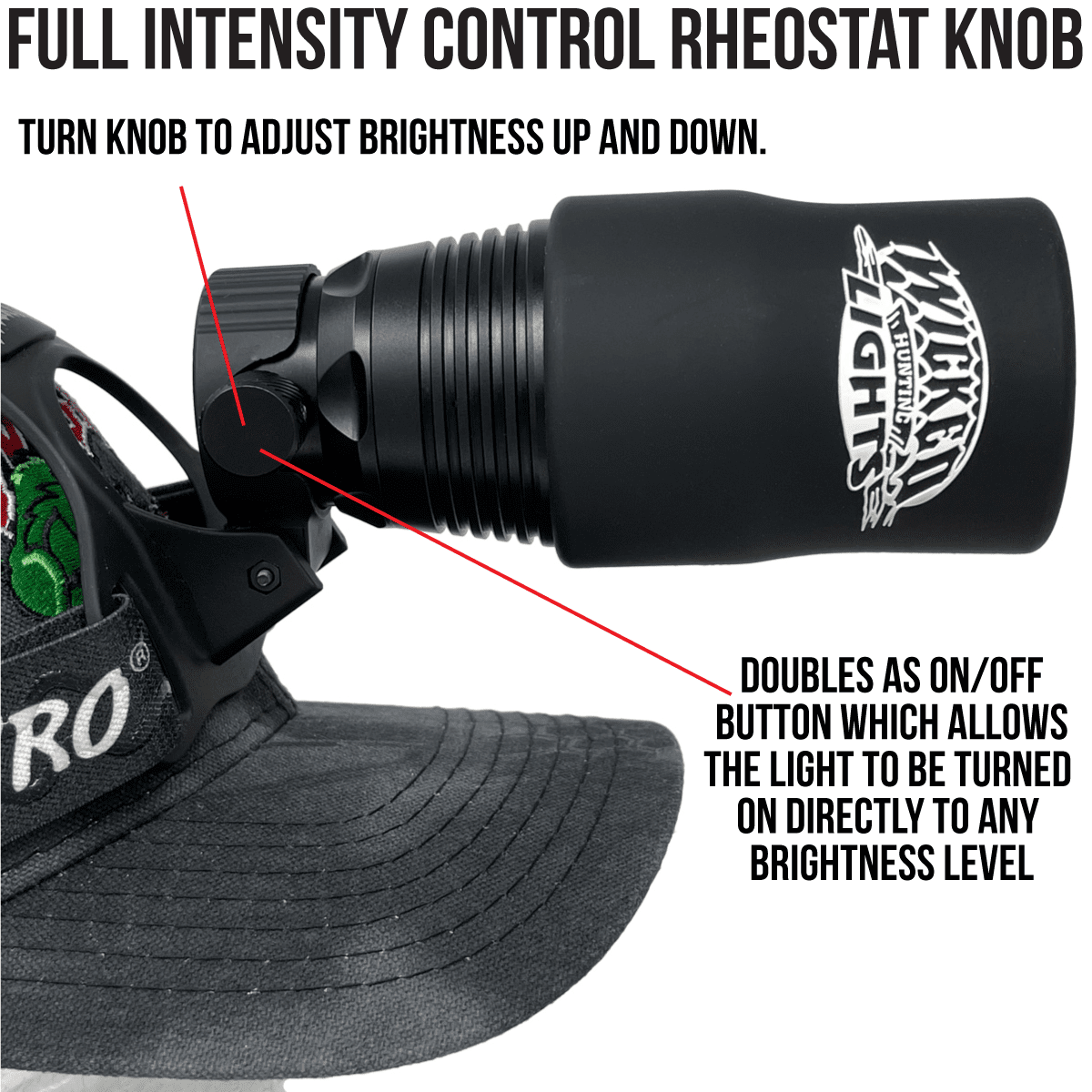 Wicked Lights ScanPro iC Gen4 LED Headlamp with Batteries