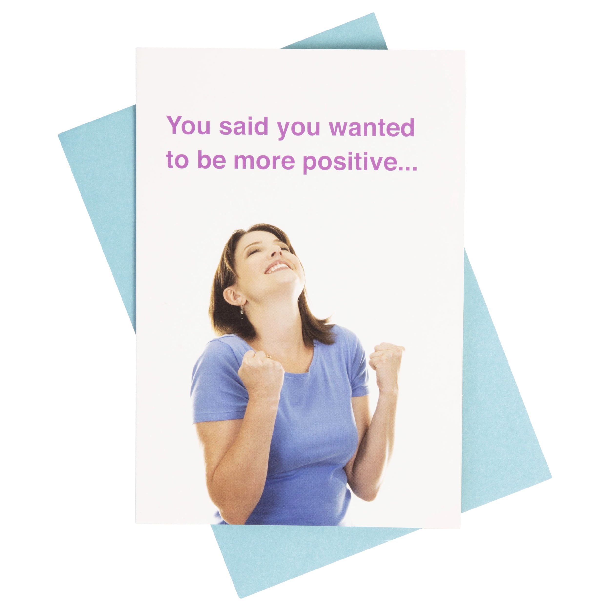 What Do You Meme?® Pregnancy Congrats Card (Be More Positive)