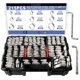 thumbnail image 1 of Kit de abrazaderas para manguera Vesmikit, 215 piezas, acero inoxidable, 6-63 mm, 1 of 7