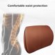 thumbnail image 5 of Cojín para silla de oficina con soporte de cintura, protección para la cintura del coche, cojín de cintura lenta, almohada de cintura de verano, cojín con soporte lumbar para asiento., 5 of 7