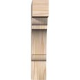 thumbnail image 2 of Ekena Millwork 3 1/2"W x 14"D x 18"H Olympic Block Smooth Bracket, Douglas Fir, 2 of 4