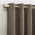 thumbnail image 3 of Sun Zero Kline 84-Inch Grommet Curtain in Russet, 3 of 9