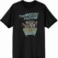 thumbnail image 4 of Scooby Doo The Mystery Machine Men's Black Crew Neck Short Sleeve Tee-Medium, 4 of 6