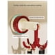 thumbnail image 2 of Six-Claw Hook Kitchenware Storage Rack Wall Hanging Green, 2 of 5