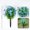 C, variant on Artificial Eucalyptus Sunflower Ball Tree - Lifelike Decorative Plant for Indoor and Outdoor Spaces