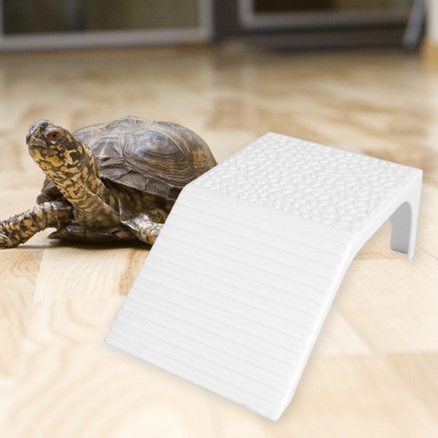 BELOVING Tortoise Ramp Terrapin Multifunctional Rest Platform Turtle Basking Platform L