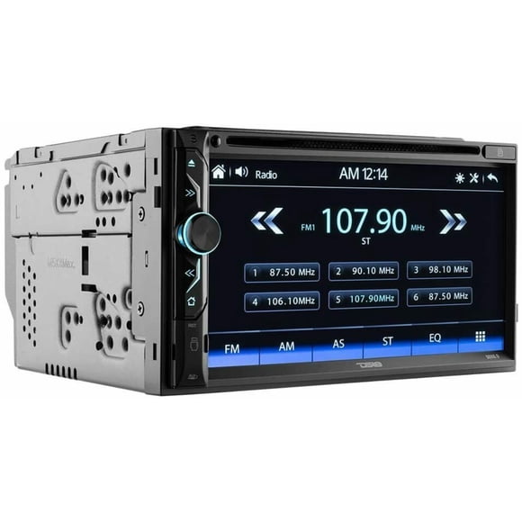 DS18 - DDX6.9 Unité de Tête Double-Din à Écran Tactile 6.9 Pouces avec DVD, Bluetooth, USB