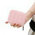 thumbnail image 2 of FeiraDeVaidade High Quality Leather Card Bag Small Purse Solid Color Women‘S Wallet Large Capacity Card Holder Zip Coin Purse, 2 of 7