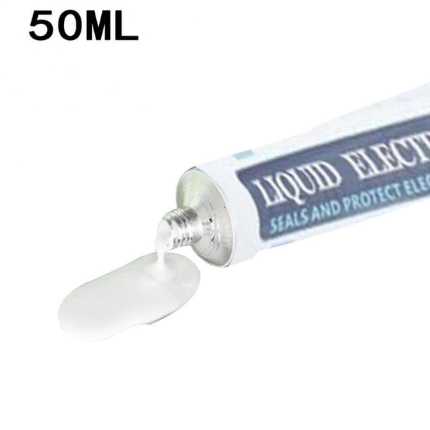 Sellador eléctrico de aislamiento líquido, pasta de cinta, resistente al agua, Anti UV, tablero de lámpara de secado rápido, sellador electrónico, Hardware sin corrosión Tan Jianjun unisex