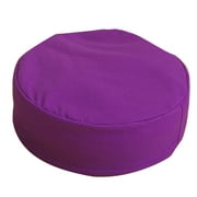 IUYYPU With Buckwheat Round Pillow Yoga Meditation Cushion Home Zippered Chair Mat Soft
