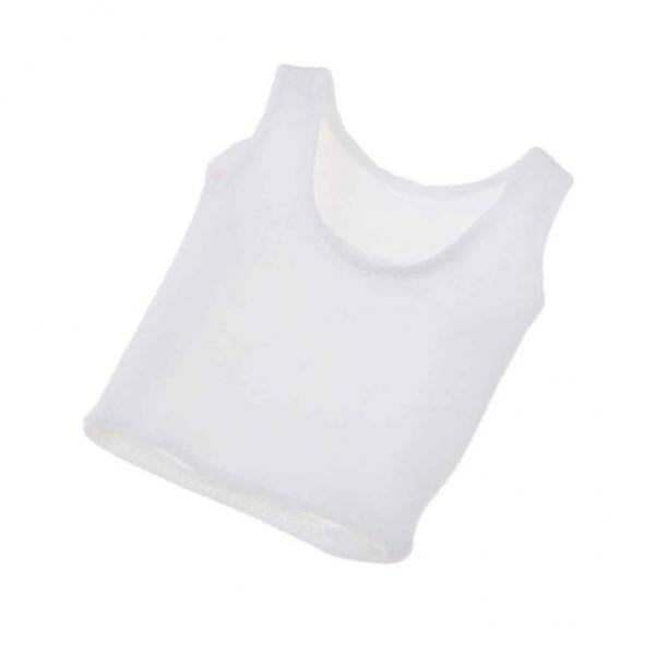 3x Trajes de camiseta sin mangas a escala 1/6 para juguetes calientes, CY CG Girl, TTL, Enterbay, accesorios para el cuerpo de la femenina de 12 p Baoblaze Figura de acción Chaleco femenino