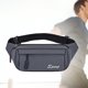 thumbnail image 1 of Fanny Pack Monedero Viaje Elegante Bolsa de Pecho para Ciclismo Camping Entrenamiento Gimnasio Senderismo Gris oscuro, 1 of 10