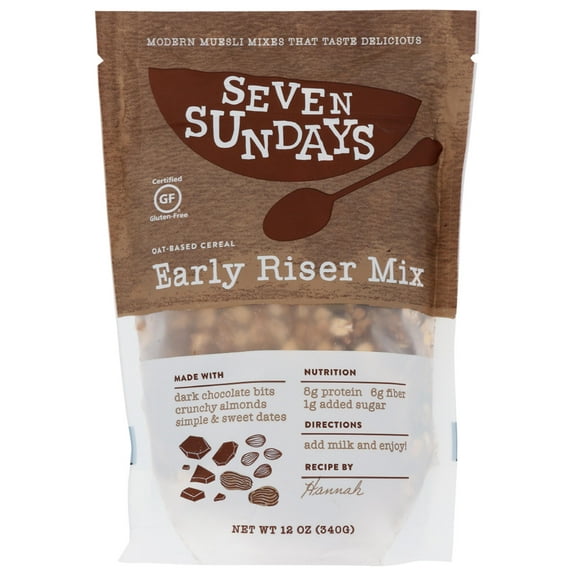 Seven Sundays Muesli Cereal, 12 Oz