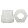 thumbnail image 3 of 20 Pieces Hexagon nylon nut M4x3.06mm For Fasteners Locking Devices Fixed Mechanical., 3 of 4